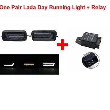 SVĚTLA ZADNÍ LED DO PULT NIVA 4X4 1995 Z DENNÍMI SVĚTLY