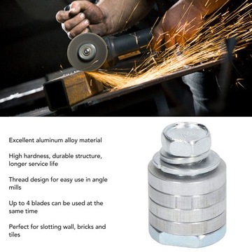 АДАПТЕР ДЛЯ УГЛОВОЙ ШЛИФОВАЛЬНОЙ СТАНКИ M14 ДЛЯ ОБРАБОТКИ ПАЗОВ