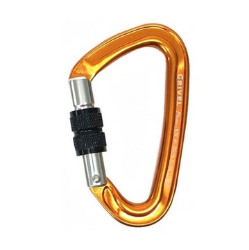 Karabinek Grivel K3N żółty