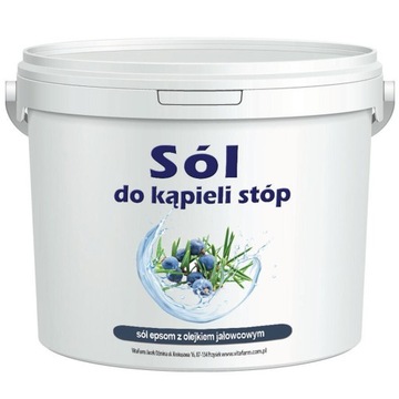 SÓL EPSOM DO KĄPIELI STÓP Z OLEJKIEM JAŁOWCOWYM