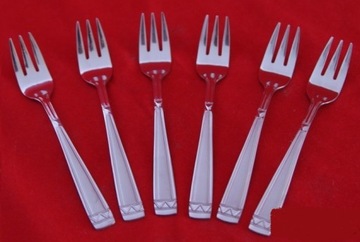 Набор для катания на санях на 12 человек Родос, атлас, вилки для торта матовые