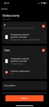 Термостат, гигростат, датчик температуры, влажности, TUYA WiFi, измерение энергии