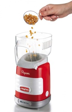 ARIETE 2956/00 Partytime Popcorn Popper 1100W Красный аппарат для попкорна