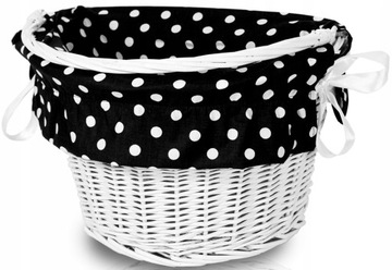 СЪЕМНАЯ ПЛЕТЕНАЯ ВЕЛОСИПЕДНАЯ КОРЗИНА + ВСТАВКА