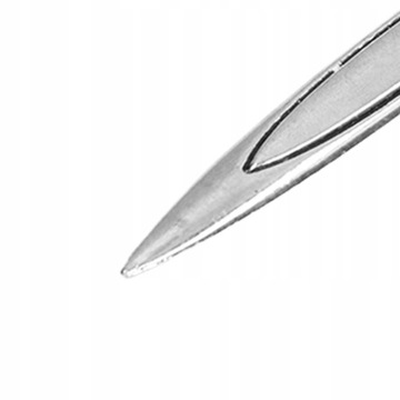 METALOWY NÓŻ OTWIERACZ DO LISTÓW ELEGANCKI CHROMOWANY 12.8CM