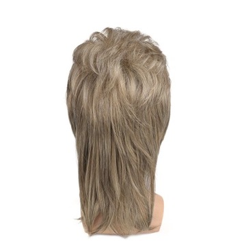 ПАРИК 1980-е 1990-е РЕТРО ИТАЛО ДИСКО МУЖСКОЕ ПЛАТЬЕ С БЛОНКИМИ ВОЛОСАМИ ПЛАТЬЕ ПЛАТЬЕ ПЛАТЬЕ