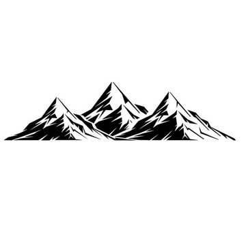 Car Styling Mountain naklejka Auto boczne drzwi na