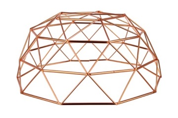 STALOWY KOSZYK KOSZ GEOMETRYCZNY NA OWOCE MISA