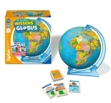 Глобус Ravensburger політико-фізичний діам. 23 см Німецька мова (вживаний)