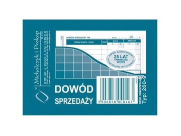 Dowód sprzedaży (paragon)