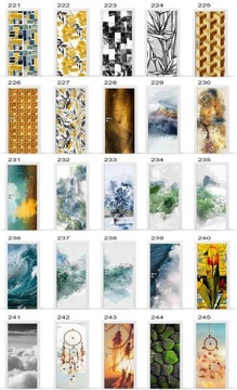 Фотообои НАКЛЕЙКА шпонированная дверь мебель #SD212