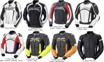 Kurtka Motocyklowa SKÓRZANA Męska Sportowa L Motor