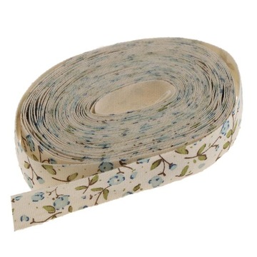 Лента с цветочным принтом 5x5 ярдов, подарок, 5 шт.