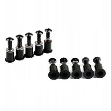 Алюминиевые винты для окон мотоциклов М5 х 15 мм.