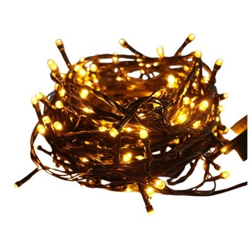 РОЖДЕСТВЕНСКИЕ ОГНИ 500 LED ТЕПЛЫЕ БЕЛЫЕ СВЕТИЛЬНИКИ БЕЛЫЙ ВНЕШНИЙ ИНТЕРЬЕР