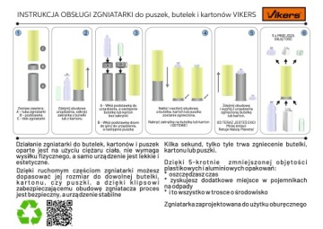 ИЗМЕЛЬЧИТЕЛЬНАЯ МАШИНА ДЛЯ БУТЫЛОК И БАНОК ОТ ПОЛЬСКОГО ПРОИЗВОДИТЕЛЯ