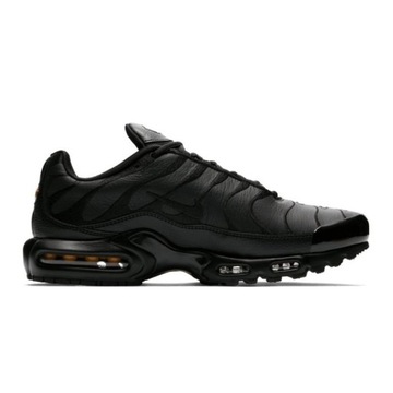 Czarne Skóra naturalna Buty Sportowe Nike r.43