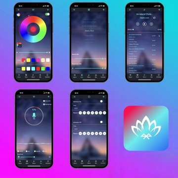 ВОЛОКОННО-ОПТИЧЕСКОЕ ОКРУЖАЮЩЕЕ ОСВЕЩЕНИЕ СВЕТОДИОДНЫЕ RGB ВНУТРЕННЕЕ ОСВЕЩЕНИЕ АВТОМОБИЛЯ 6M ПРИМЕНЕНИЕ