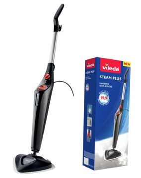 MOP PAROWY VILEDA STEAM PLUS - 2 NAKŁADKI W ZESTAWIE - 1550W - NOWY MODEL