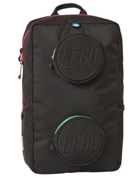 LEGO PLECAK Klocek 1x2 CZARNY 20204-0354