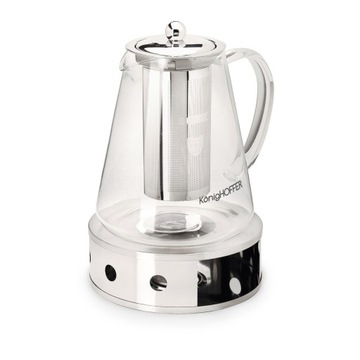 Стеклянный кувшин JUG TEA INTENDER С ПОДОГРЕВОМ на 1 свечу