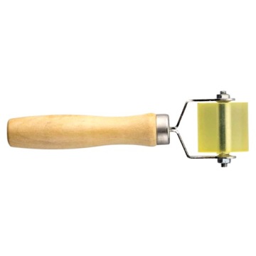 Ручной валик для прижима рубероида, реек EPDM, 4 см, вулканизация резины, кровельный материал.