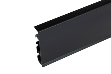 Listwa czarna 7,5 cm HI-LINE PRESTIGE Cezar MATOWA