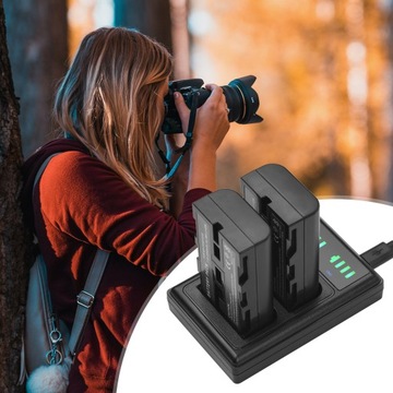 NP-F550 Интеллектуальное зарядное устройство USB и аккумулятор