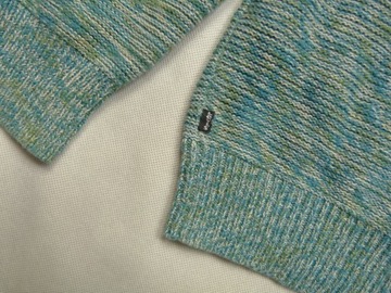 LEVIS męski zapinany bawełniany sweter z lnem Levi`s L