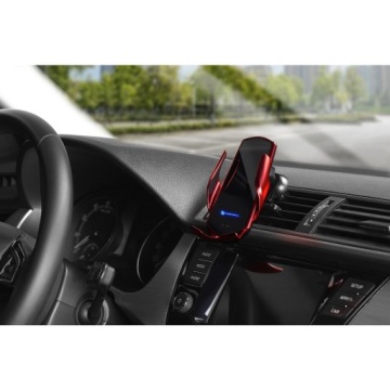 Автоматический держатель с автомобильным зарядным устройством QC