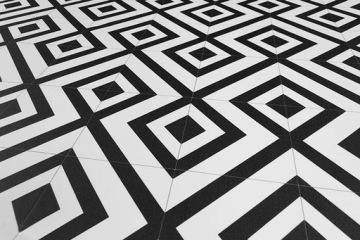 ЧЕРНО-БЕЛЫЙ КОВЕР ПВХ, ширина 2 м, РЕТРО ДЛЯ КУХНИ ОКНО АРТЕФАКТ