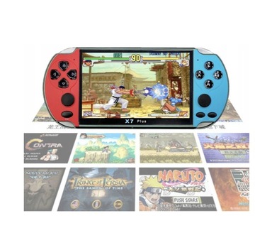 Мини-портативная консоль Mp5 X7 Retro — 1000 игр!