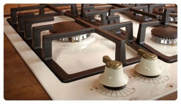 Комплект GORENJE BOS67372CLI + GW6D42CLI RETRO AGD Кремовый духовой шкаф + варочная панель