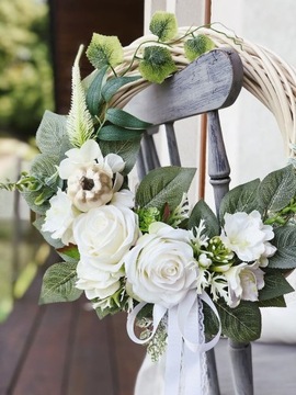 ОСЕННИЙ ВЕНОК,ПЛЕТЕНЫЙ ВЕНОК НА ДВЕРЬ,ЦВЕТЫ