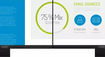 Монитор Philips 243V7QDSB/00 24 дюйма IPS LED Full HD