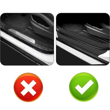 ЗАЩИТНАЯ ПЛЕНКА ДЛЯ БАМПЕРА ДВЕРНОГО ПОРОГА 70мм х 5м