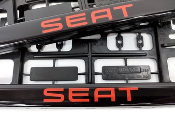 ГЕЛЕВАЯ РАМКА НОМЕРНОГО ЗНАКА SEAT ASO