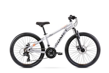 ВЕЛОСИПЕД 24 ROMET RAMBLER SHIMANO MOUNTAIN MTB ОСВЕЩЕНИЕ И СВОБОДНАЯ ПОДСТАВКА