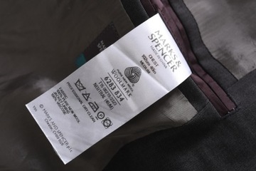 MARKS & SPENCER garnitur męski 100% wełna żywa r. 50