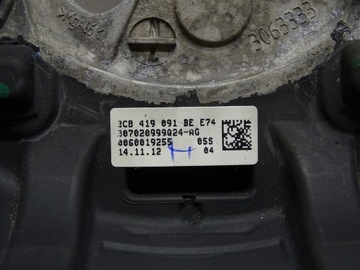 VOLANT KŮŽE MULTIFUNKCE MULTIFUNKČNÍ VW PASSAT CC B7 GOLF VI 3C8419091BE