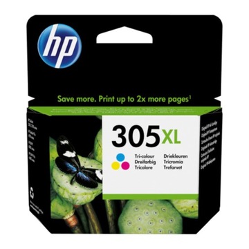 Tusz HP 305xl kolor 2300 2710 2720 hp305 305 xl+ 3ym63ae 305 color