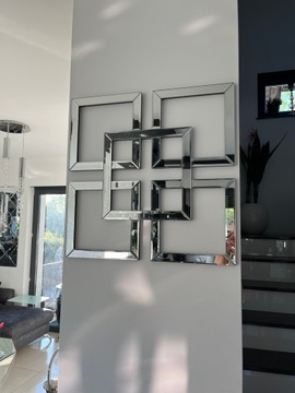 Зеркальная панель Украшение стены гламур 60x60