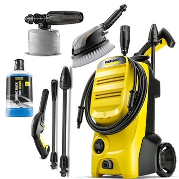 САМАЯ МОЩНАЯ МАШИНА ПОД ДАВЛЕНИЕМ KARCHER K 4 GIGANT TURBO POWER PREMIUM SET