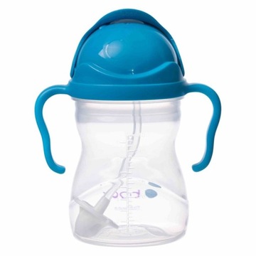 B.BOX bidon ze słomką niekapek kobaltowy 240ml