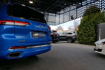 Jeep Grand Cherokee V 2023 Jeep Grand Cherokee Overland Long 3.6 Radar Navi Alpine Panorama Wentylacj, zdjęcie 31