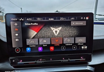 Cupra Formentor Crossover 2.0 TSI 310KM 2024 Cupra Formentor 4DRIVE VZ 310KM DSG Skora Led Kamera Solar 6xPDC Oryginal, zdjęcie 24