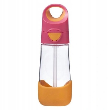 Butelka tritanowa ze słomką 450ml , Strawberry Sha