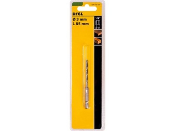 WIERTŁO DO DREWNA 3,0 x 85 mm Z UCHYTEM HEX