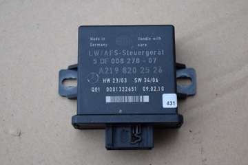MERCEDES W211 W219 MODUŁ STEROWNIK ŚWIATEŁ