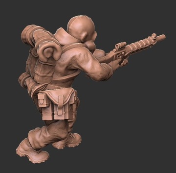 Сталкер v1 для игры Сталкер mr3DPrint 28 мм